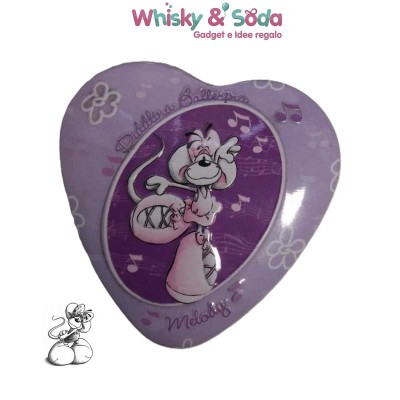 DIDDL - DIDDLINA "BALLERINA" LATTA FORMA CUORE