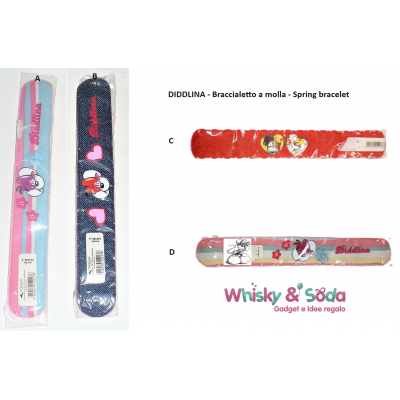 DIDDL - DIDDLINA BRACCIALETTO A MOLLA - SPRING BRACELET