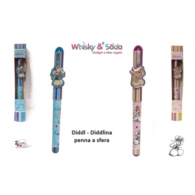 DIDDL - DIDDLINA PENNA A SFERA CON SCATOLA