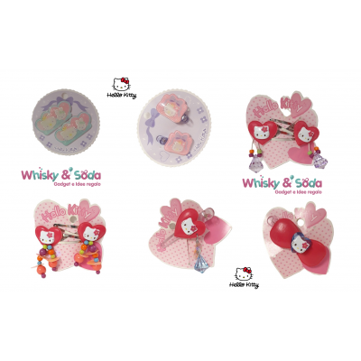 HELLO KITTY FERMAGLI PER CAPELLI