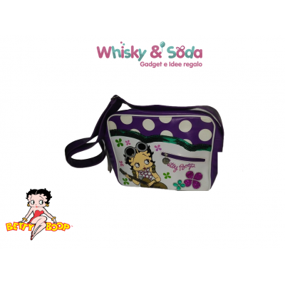 BETTY BOOP "Flower" Borsa a tracolla mod. postina