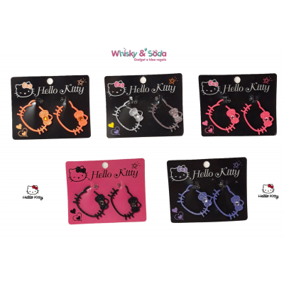 HELLO KITTY ORECCHINI XL POP - EARRINGS XL POP