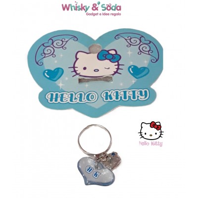 HELLO KITTY ANELLO "BLUE HEART"