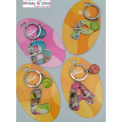 DIDDL - DIDDLINA & FRIENDS PORTACHIAVI LETTERA COLORATA