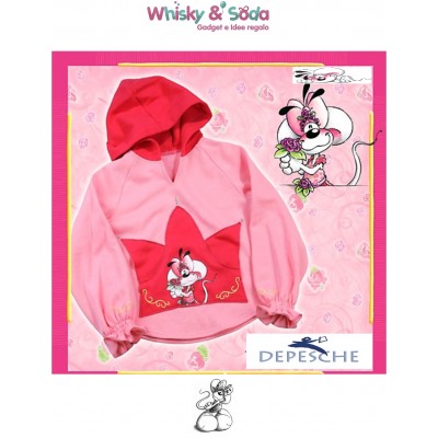 DIDDL - DIDDLINA "PRINCESS OF ROSES" Felpa con Cappuccio - Sweatshirt