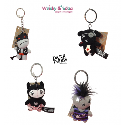 DARK DUDES PORTACHIAVI PELUCHE
