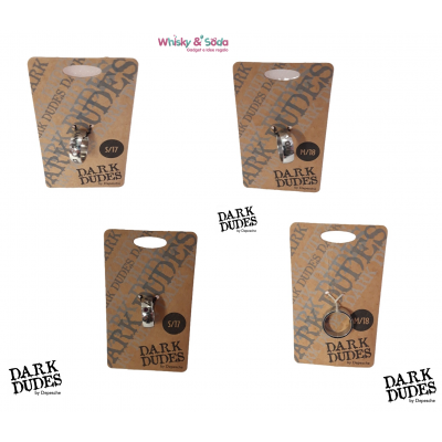 DARK DUDES ANELLO CON DIAMANTE