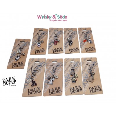 DARK DUDES Ciondolo Charms Metallo "Small"
