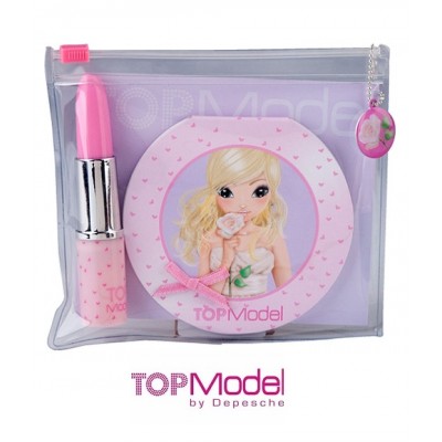 TOP MODEL Block Notes con Penna forma rossetto