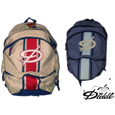 DIDDL Zaino Americano "Round" Scuola e Tempo Libero
