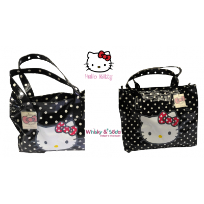 HELLO KITTY Beach Bag Face Dots