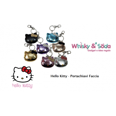 HELLLO KITTY Portachiavi - Key Ring "Face"