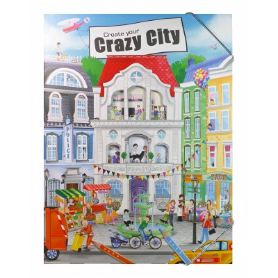 2 x Album Creativo "Create Your Crazy City" TOP MODEL