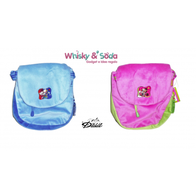 DIDDL - DIDDLINA Borsetta Tracolla Rosa e Celeste