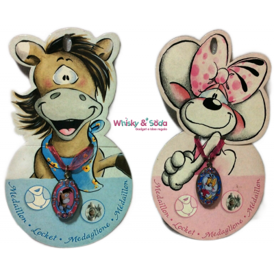 DIDDL - DIDDLINA & GALUPY Collana con Cammeo Portafoto