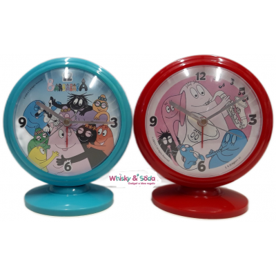 BARBAPAPÀ Orologio Sveglia da Tavolo