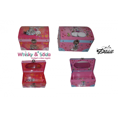 DIDDL - DIDDLINA Bauletto Portagioie con Lucchetto