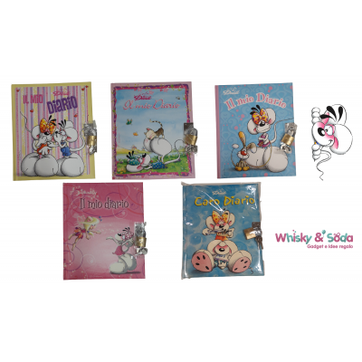 DIDDL - DIDDLINA Diari Segreti con Lucchetto