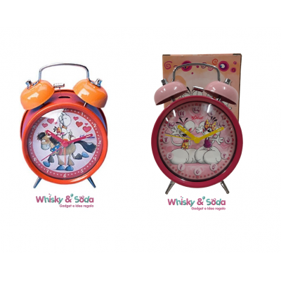 DIDDL - DIDDLINA - GALUPY - Sveglia Retrò doppia campana