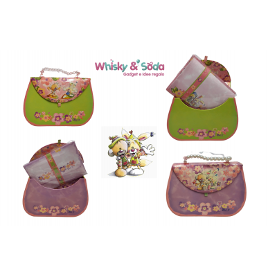 DIDDL - PIMBOLI e MIMIHOPPS Set Carta da Lettera in Valigetta