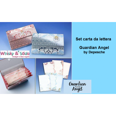 ANGELO CUSTODE Carta da Lettera in Pochette Guardian Angel