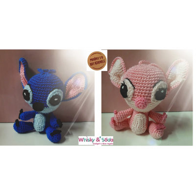AMIGURUMI - STITCH - ANGEL