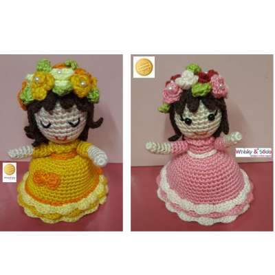 AMIGURUMI - BAMBOLINA REVERSIBILE