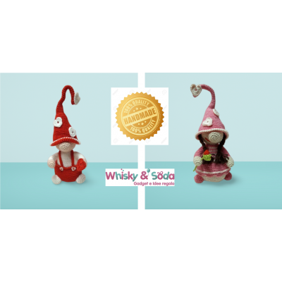 AMIGURUMI - FOLLETTI "LOVE"