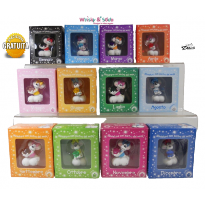 DIDDL - DIDDLINA Miniatura con Pietra del Mese