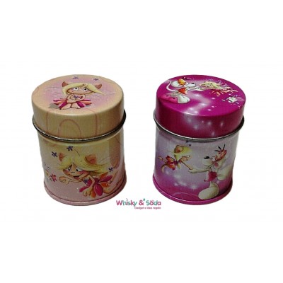 DIDDL - DIDDLINA - SIMSALY SET DUE SCATOLINE METALLO - TIN BOX