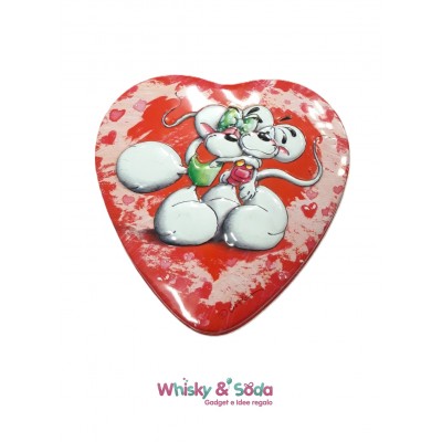 DIDDL - DIDDLINA LATTA FORMA CUORE - TIN BOX